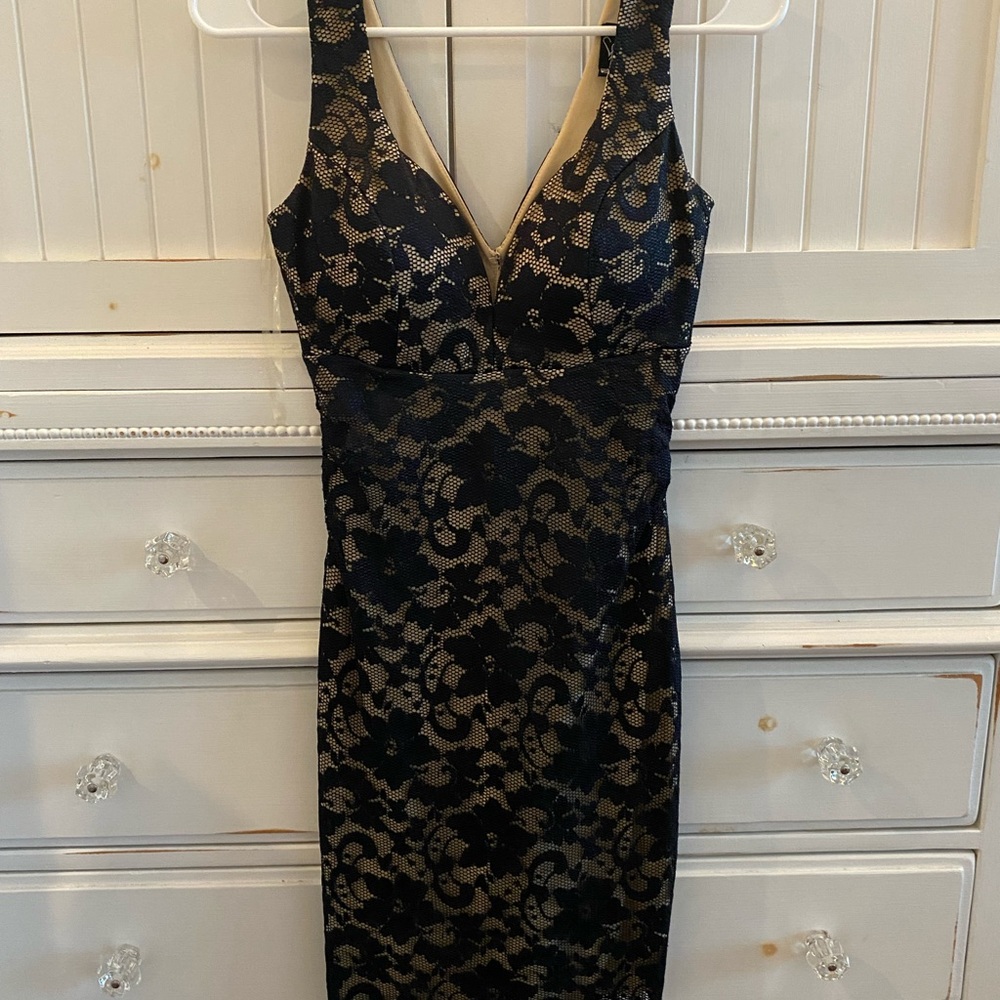 short, lace, tight dress!